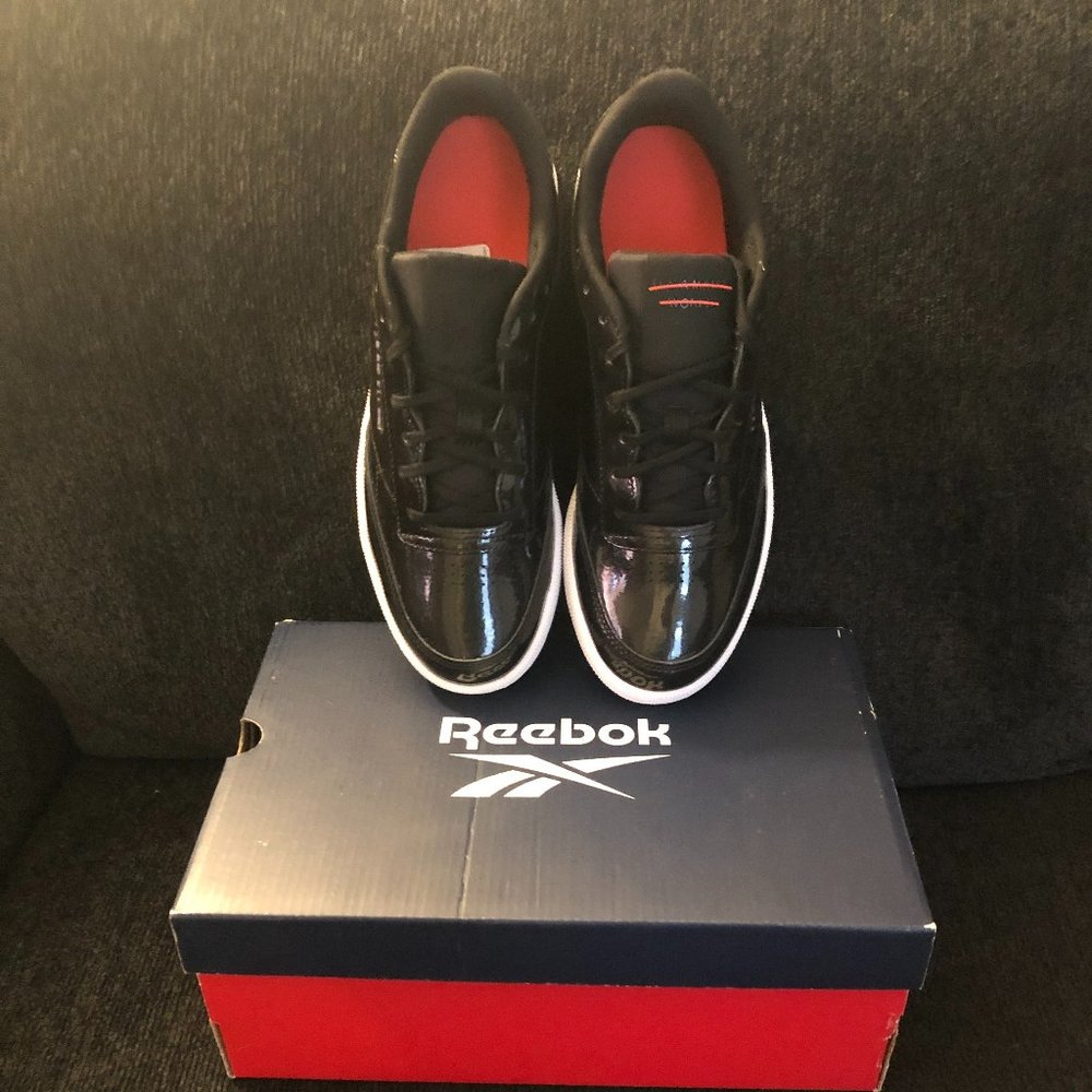 WOMEN PATENT LEATHER REEBOK SNEAKERS
